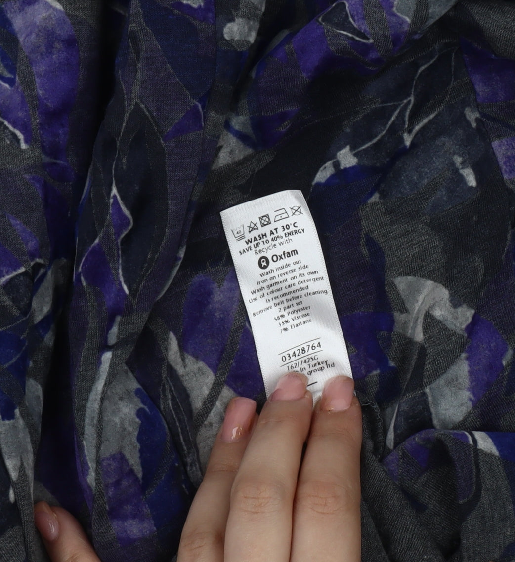 Marks and Spencer Women's Multicoloured A-Line Skirt Size 18