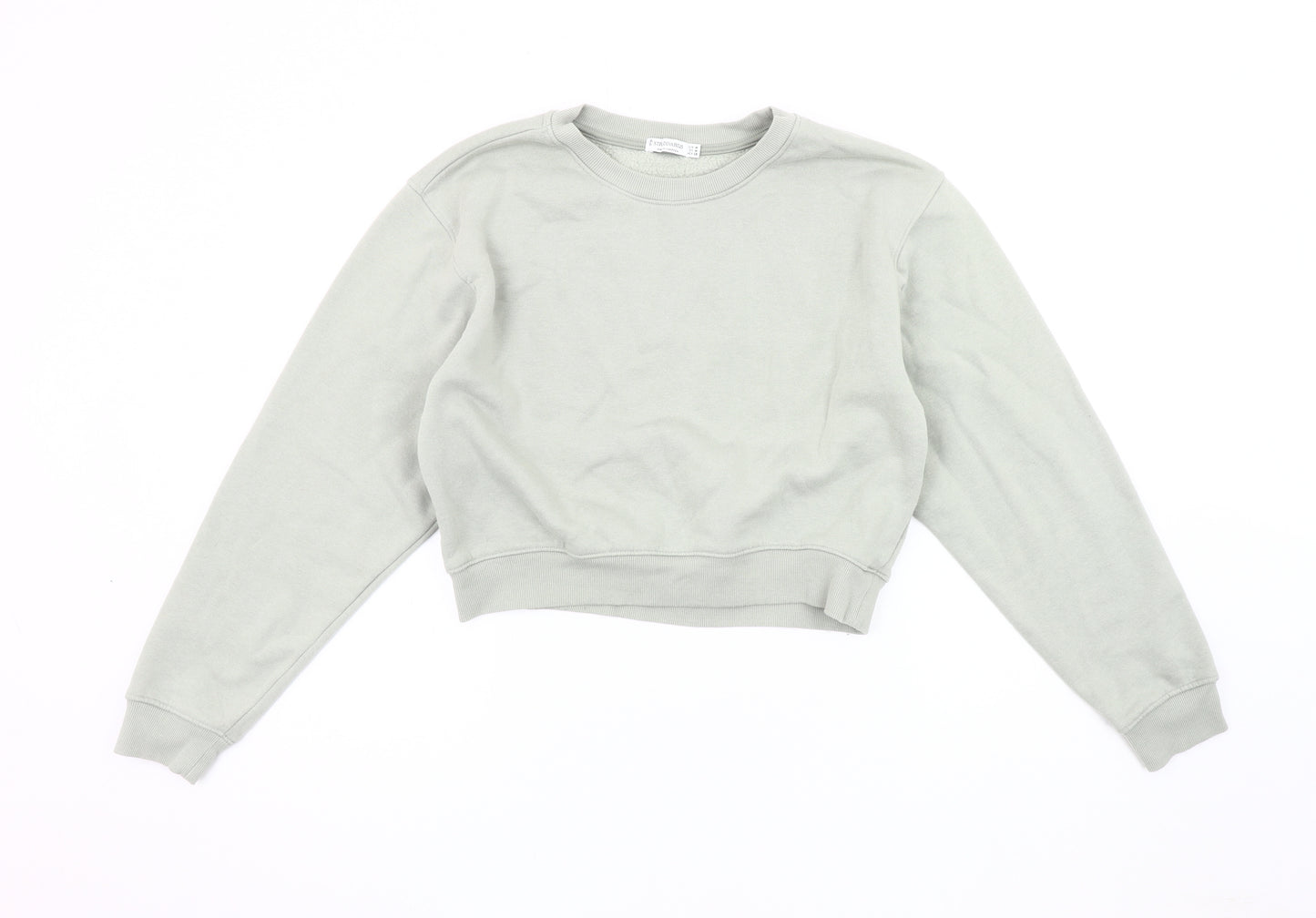 Stradivarius Women's Grey Pullover Sweatshirt Size 12