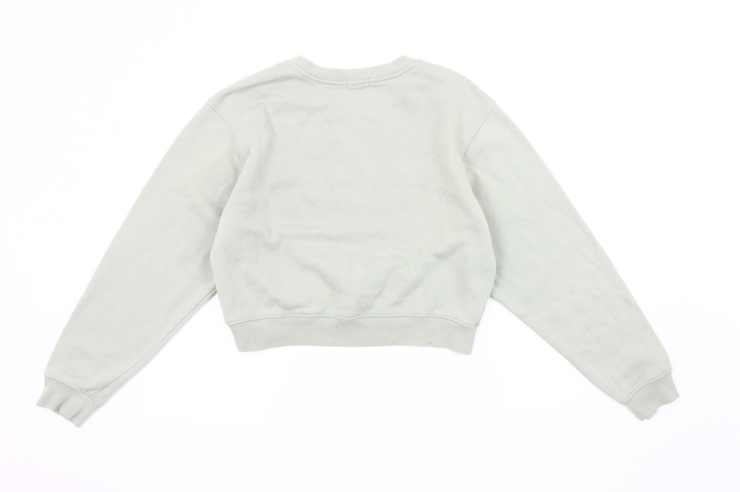 Stradivarius Women's Grey Pullover Sweatshirt Size 12