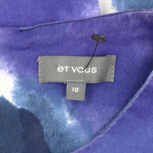 Et Vous Women's Floral Sleeveless Dress Size 10