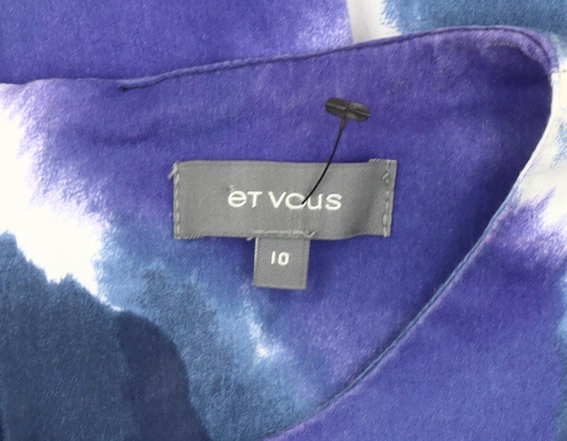 Et Vous Women's Floral Sleeveless Dress Size 10