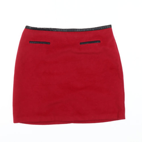 Marks and Spencer Women's Red Pencil Skirt Size 12