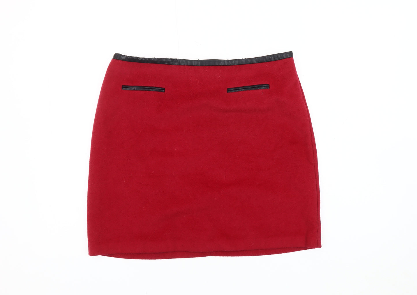 Marks and Spencer Women's Red Pencil Skirt Size 12