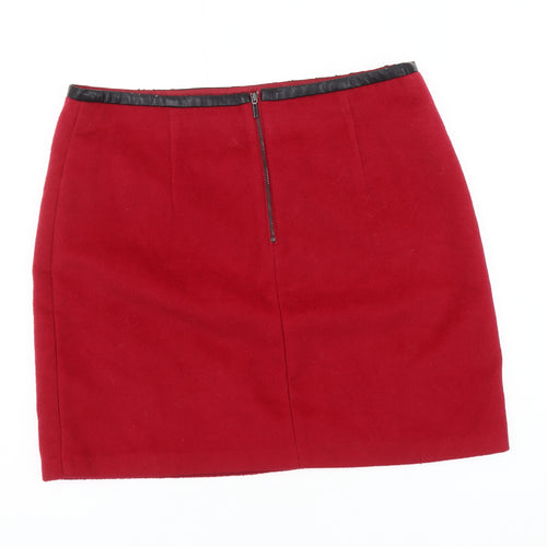 Marks and Spencer Women's Red Pencil Skirt Size 12