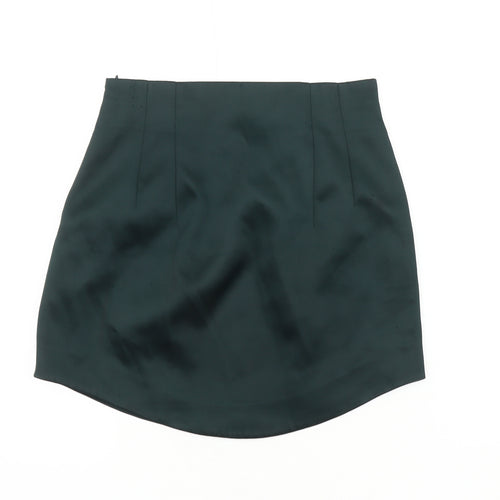 Zara Women's Green Pencil Skirt, XS - Elegant & Stylish