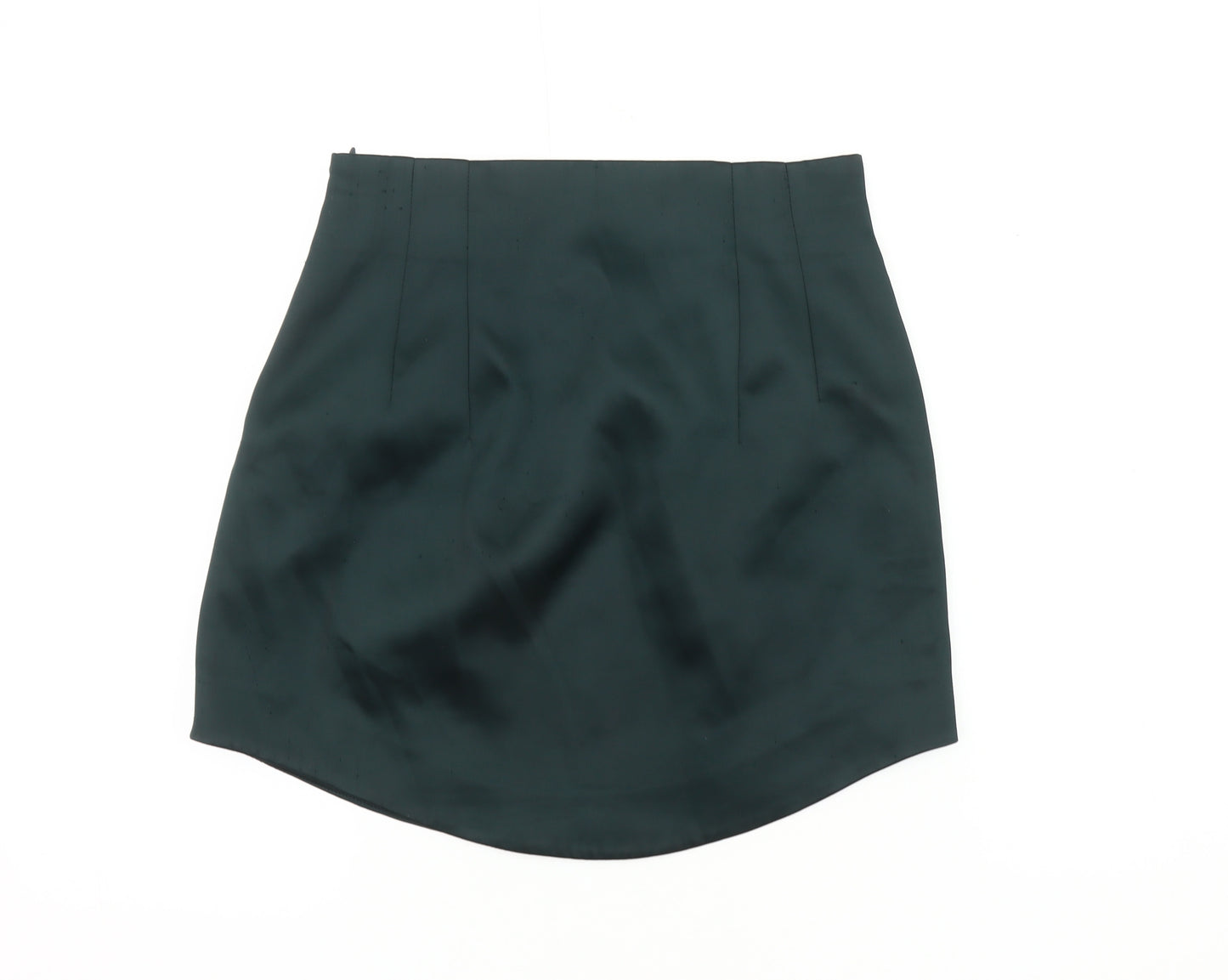 Zara Women's Green Pencil Skirt, XS - Elegant & Stylish