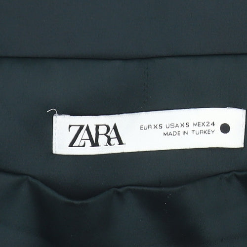 Zara Women's Green Pencil Skirt, XS - Elegant & Stylish