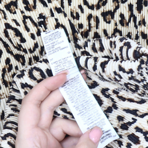 Marks and Spencer Women's Beige Animal Print T-Shirt, Size 20