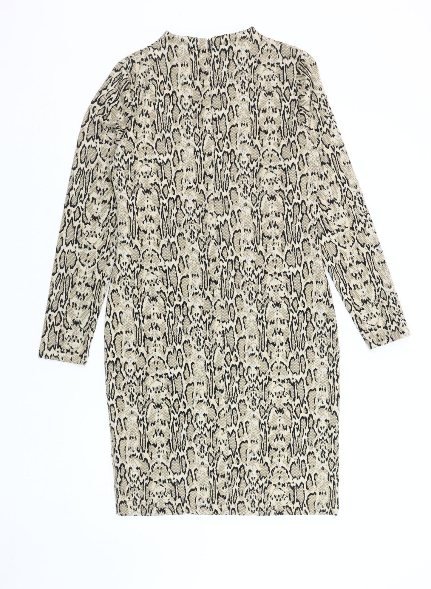 Marks and Spencer Women Beige Animal Print Dress