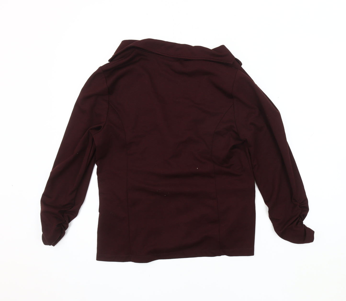 Street One Women's Blazer, Burgundy, Size 10