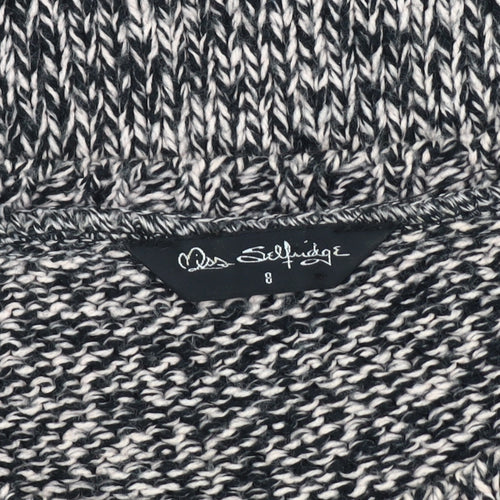 Miss Selfridge Women's Multicoloured Star Pullover Jumper Size 8