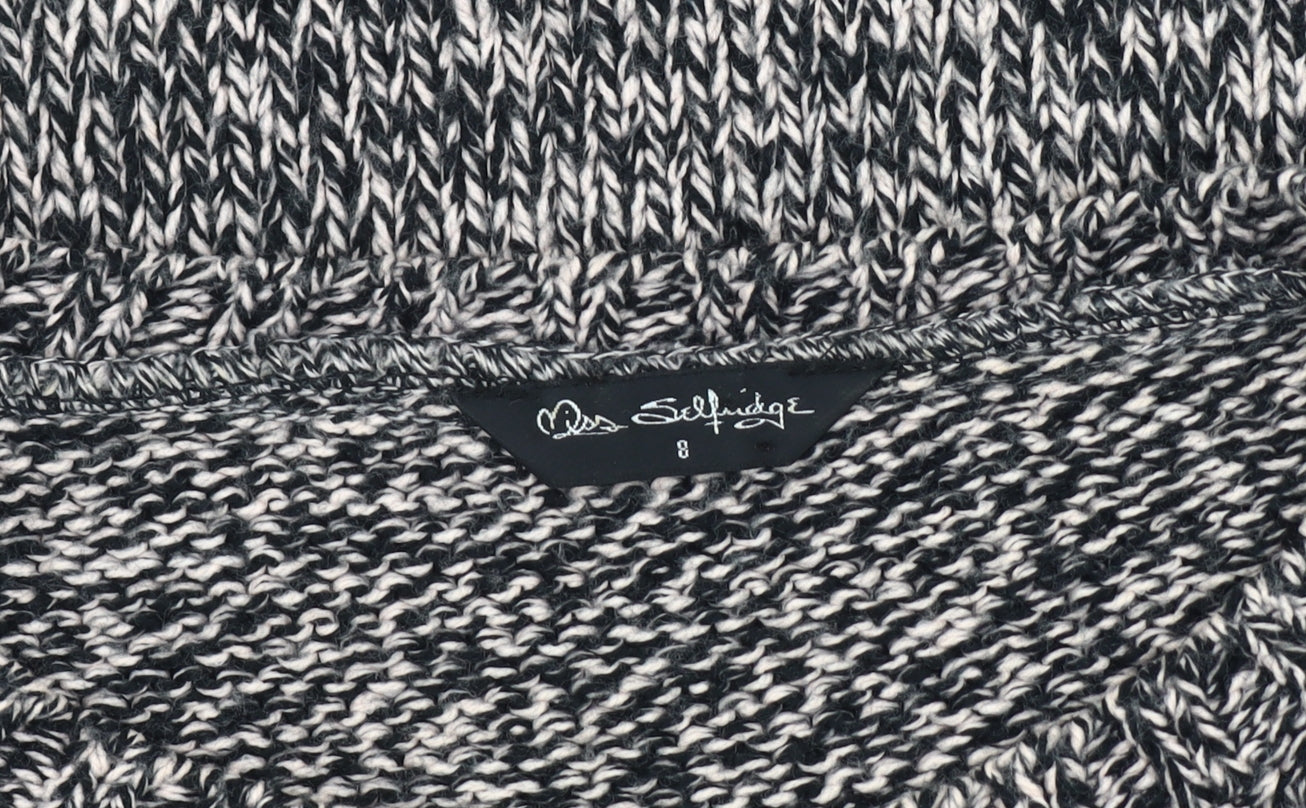Miss Selfridge Women's Multicoloured Star Pullover Jumper Size 8