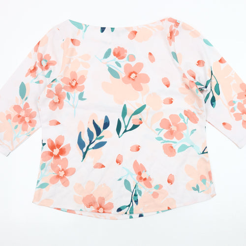 FableStreet Women's Floral Tunic Blouse XL