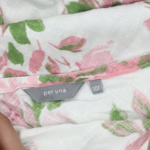 Per Una Women's Floral Slip Dress - Multicoloured, Size 10