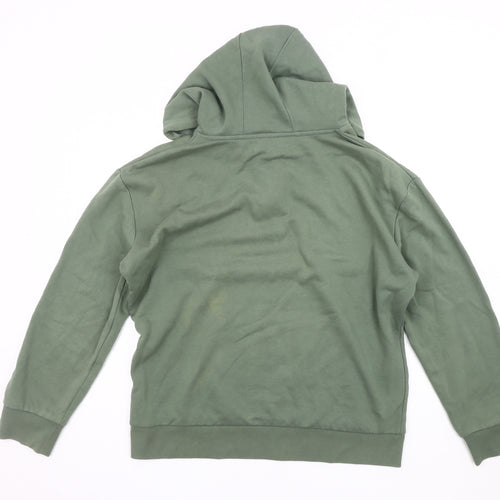 Next Green Henley Hoodie Unisex Adults Size 18