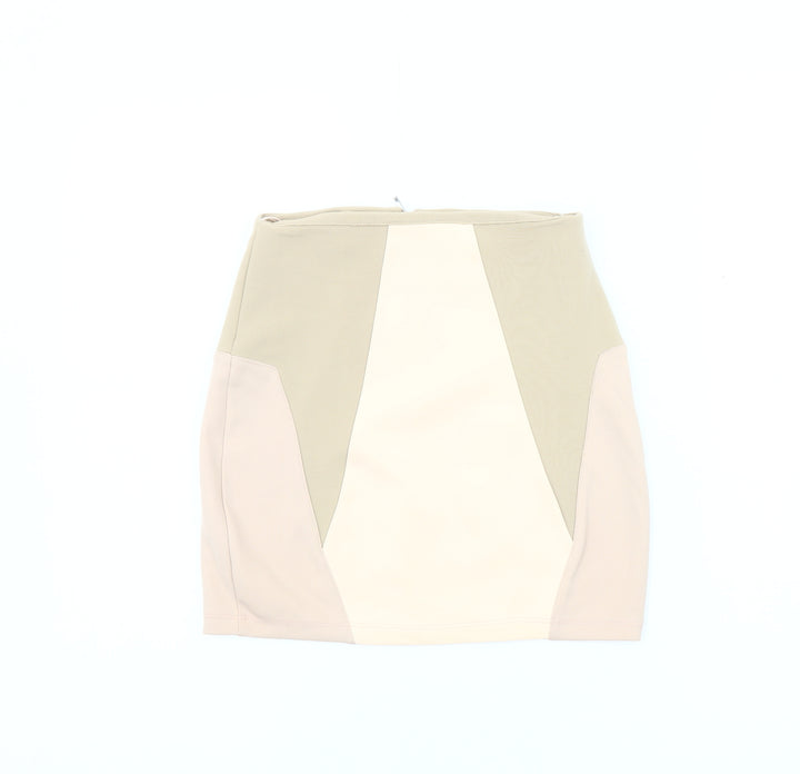 Topshop Women's Multicoloured Pencil Skirt - Size 8