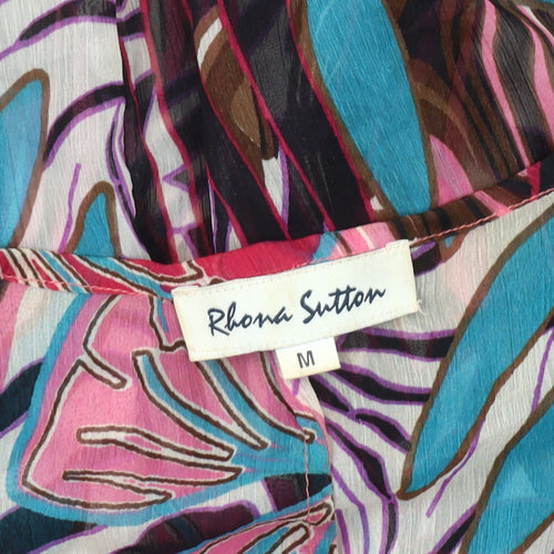 Rhona Sutton Women's Multicoloured Tunic Blouse, M