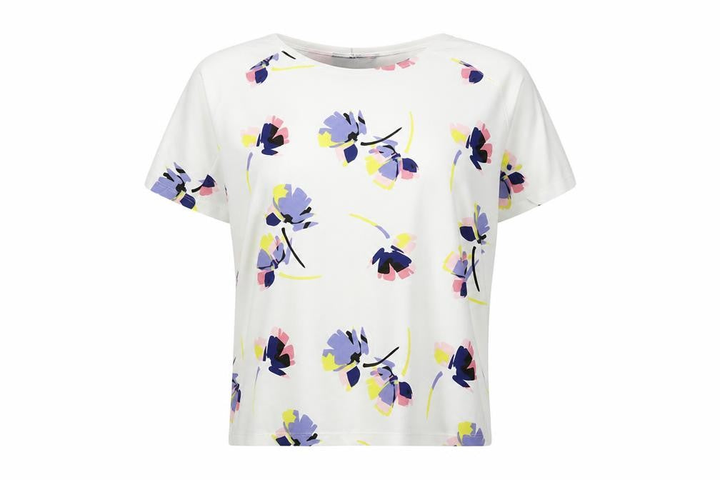 Marks and Spencer Floral T-Shirt, Women, Size 14, Jersey