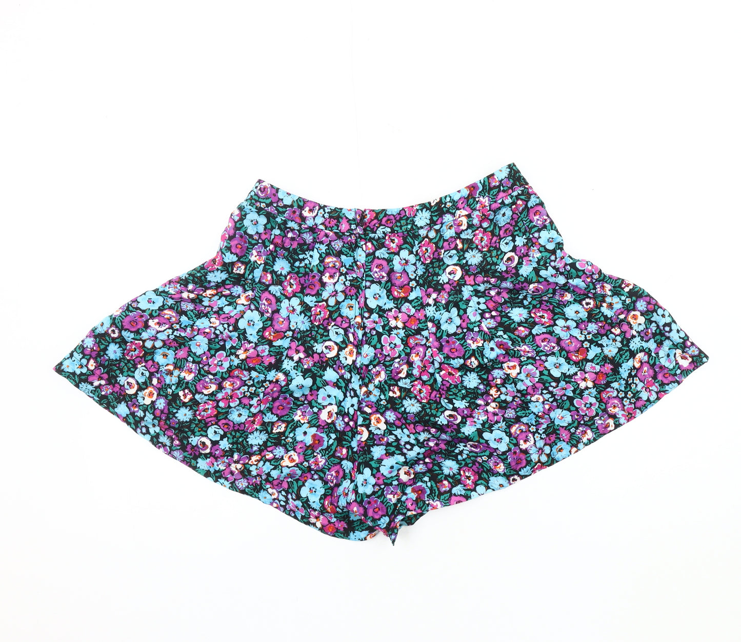 Topshop Women's Floral Culotte Shorts, Size 10, Spring/Summer