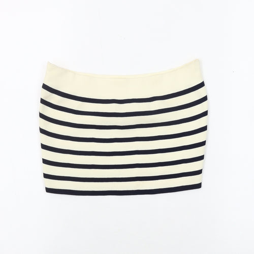 ASOS Women's Striped Polyester Top - Size 10