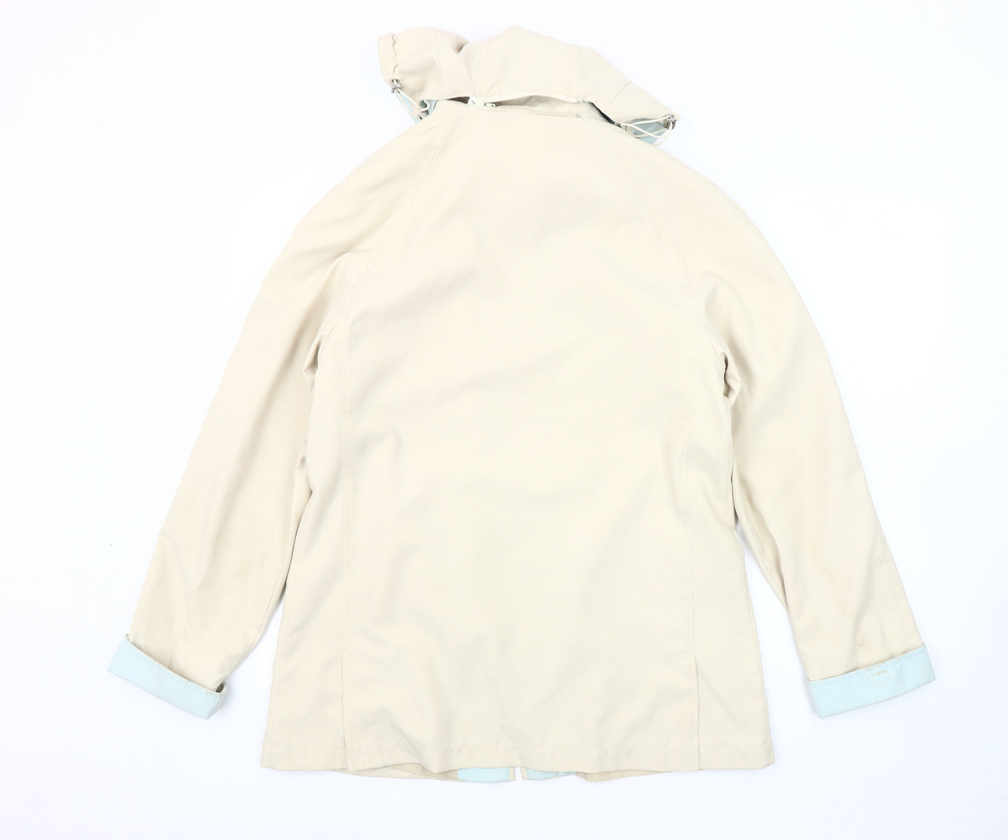 Finesse Women's Beige Zip Jacket Size 10 Regular
