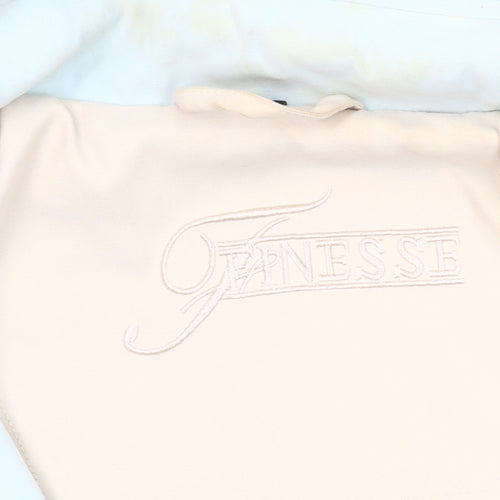 Finesse Women's Beige Zip Jacket Size 10 Regular