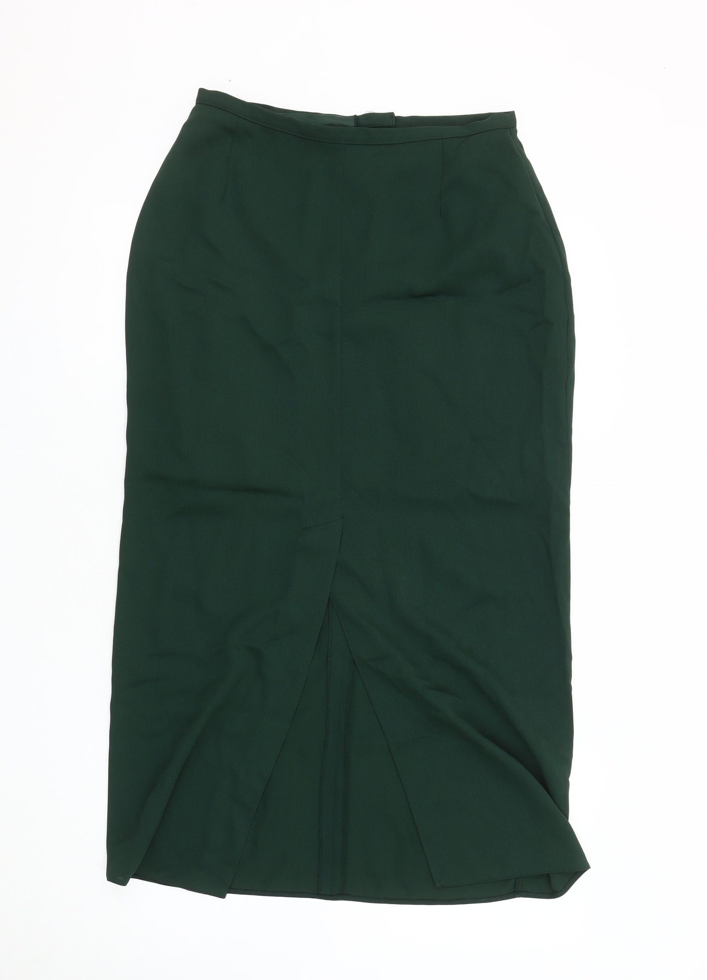 Dorothy Perkins Women's Green Midi Pencil Skirt, Size 12