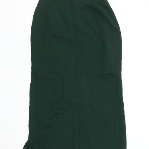 Dorothy Perkins Women's Green Midi Pencil Skirt, Size 12