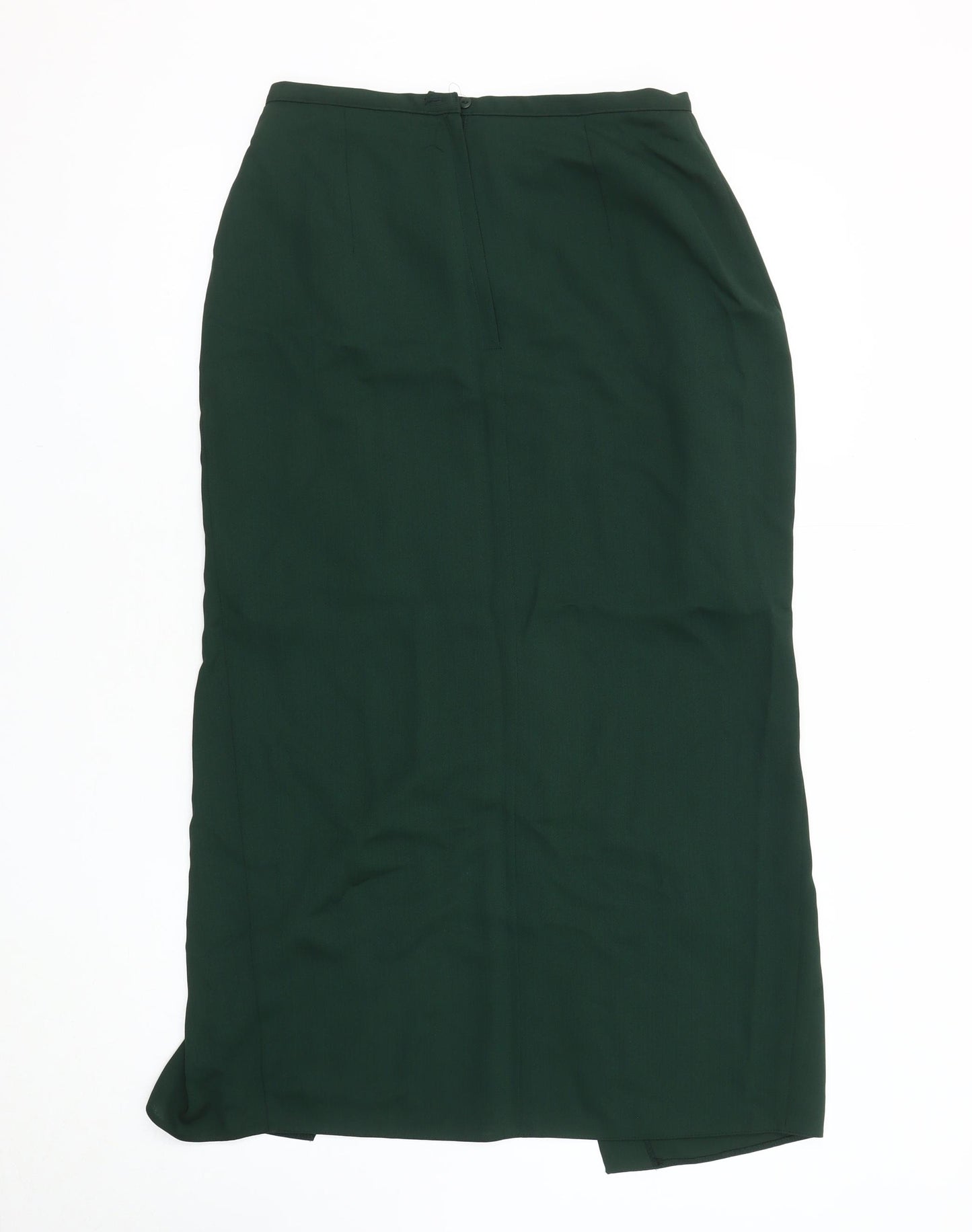Dorothy Perkins Women's Green Midi Pencil Skirt, Size 12