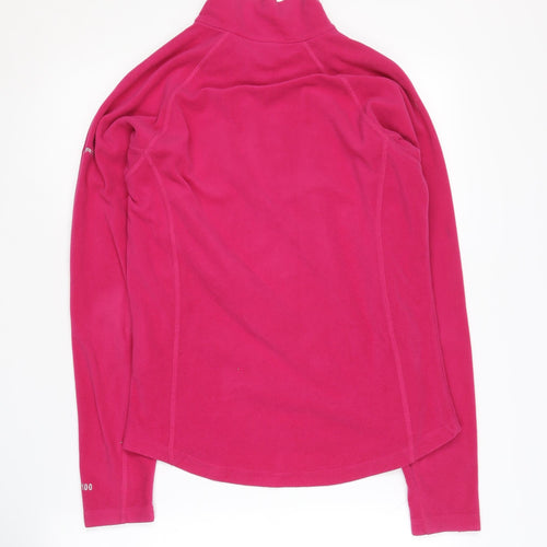 Trespass Women's Pink Fleece 1/4 Zip Sweatshirt M