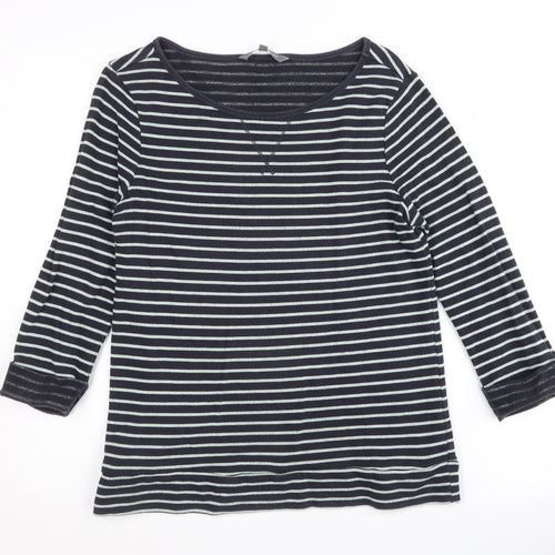 Laura Ashley Women's Striped Pullover Jumper Size 12