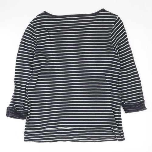 Laura Ashley Women's Striped Pullover Jumper Size 12