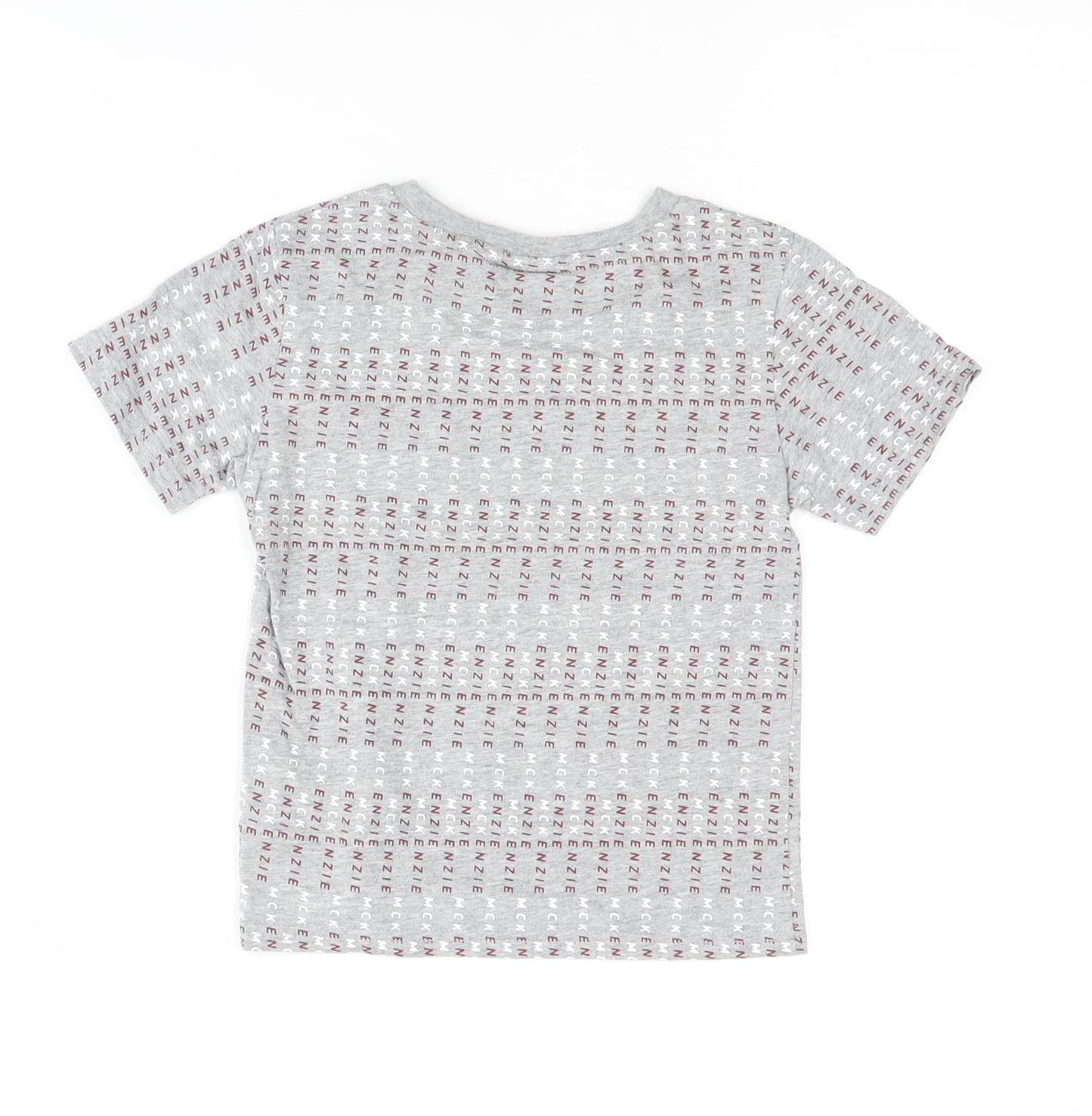 McKenzie Boys Grey Logo T-Shirt Size 4-5 Years