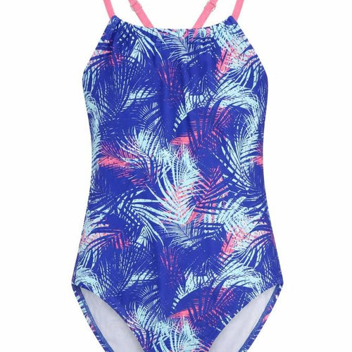 Mountain Warehouse Girls Blue One Piece Swimsuit 9-10 Yrs
