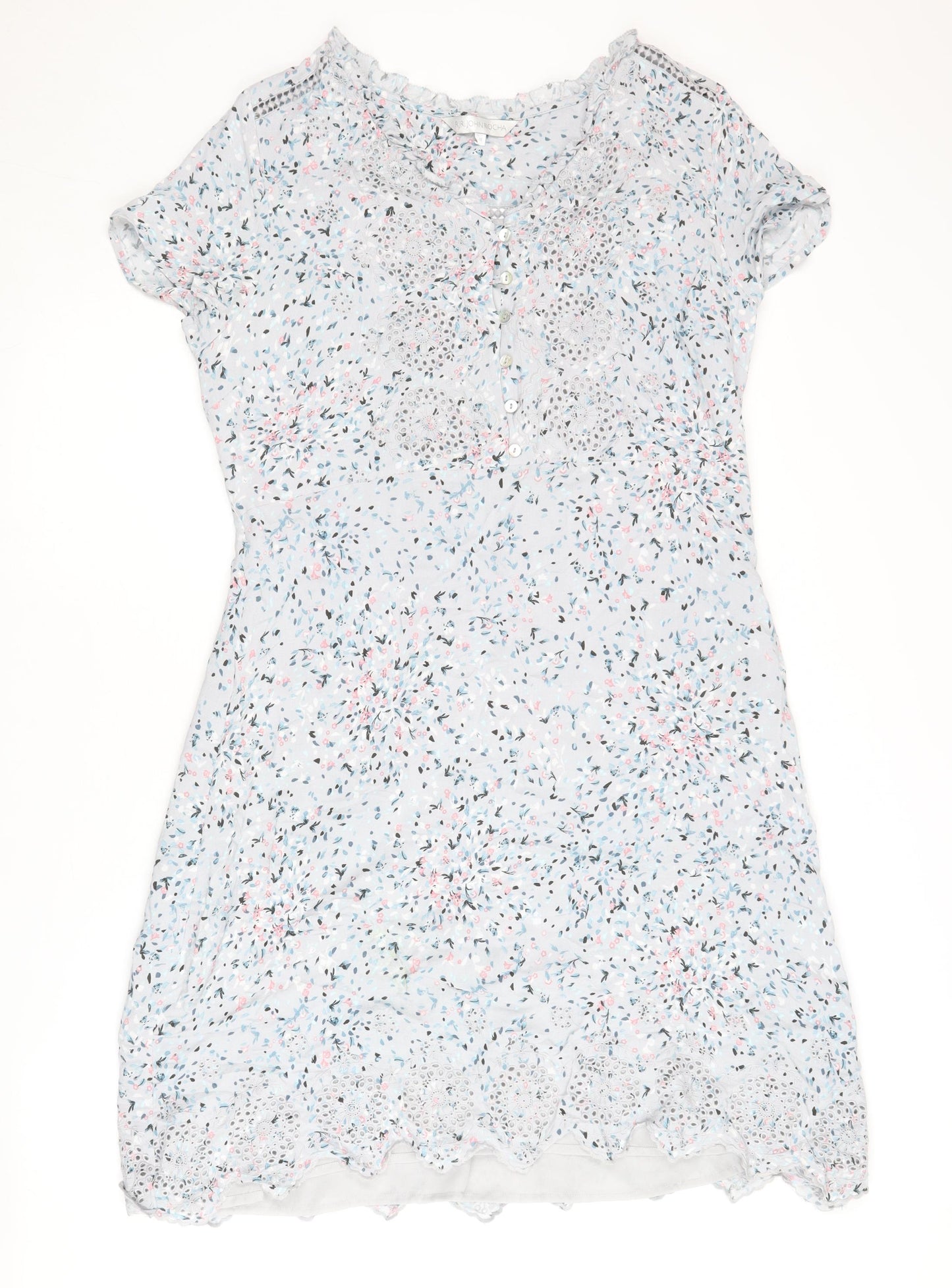 RJR John Rocha Women’s Multicoloured Floral Dress Size 16
