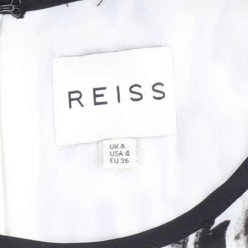 Reiss Women's Multicoloured Long Sleeve Dress
