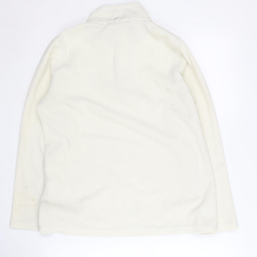 Regatta Women's Ivory Fleece Zip Sweatshirt UK 14