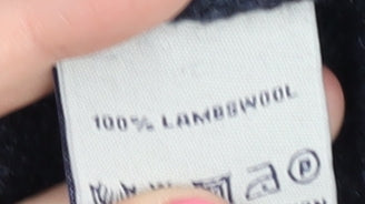 Rydale Men's Blue Lambswool Pullover Sweatshirt L