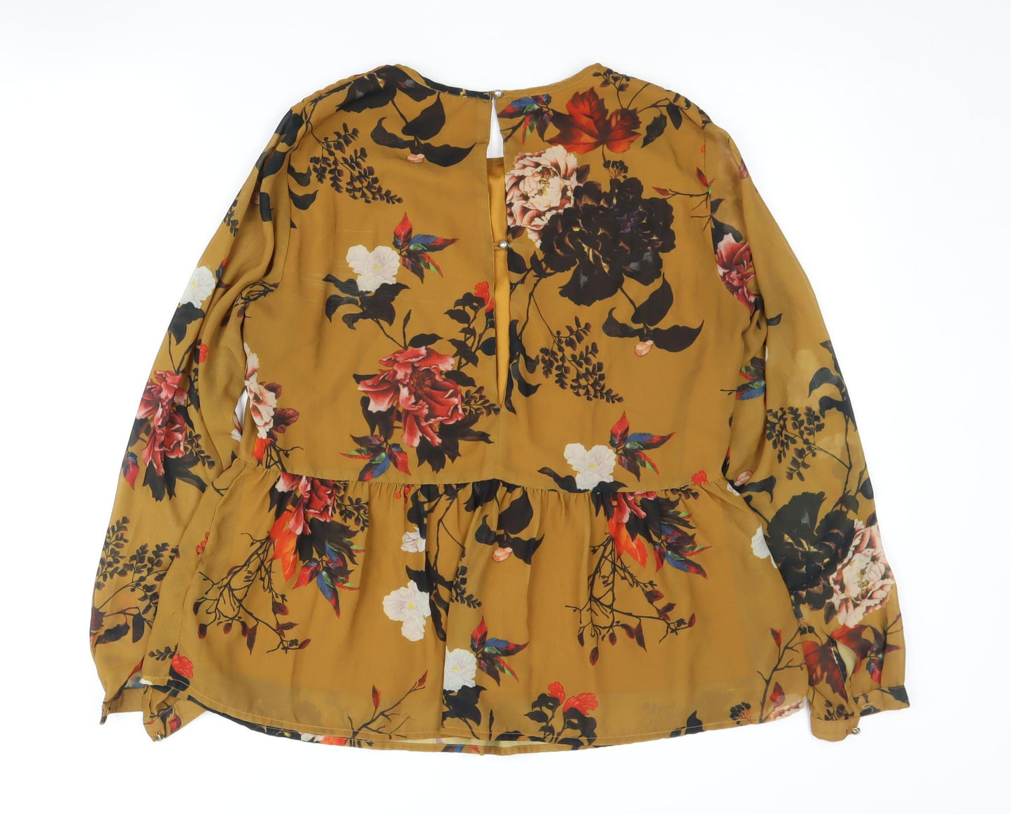 ONLY Women's Multicoloured Floral Blouse Size 10