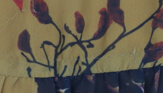 ONLY Women's Multicoloured Floral Blouse Size 10