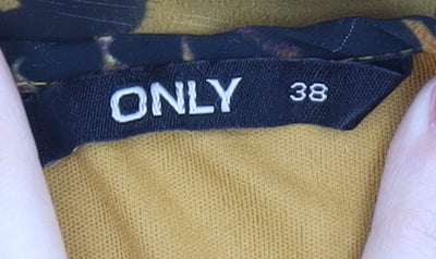 ONLY Women's Multicoloured Floral Blouse Size 10