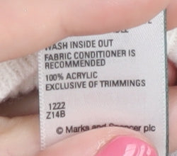 Marks and Spencer Women’s White Pullover Jumper Size 6