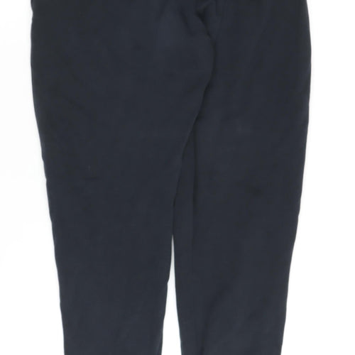 Nike Men's Black Jogger Trousers XS Elastic Drawstring