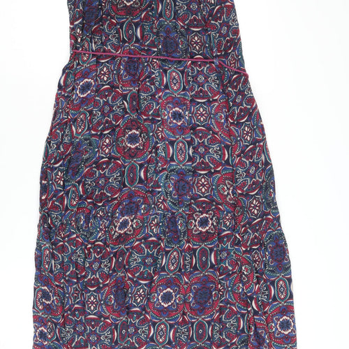 Brave Soul Women's Multicoloured Midi Bohemian Maxi Dress