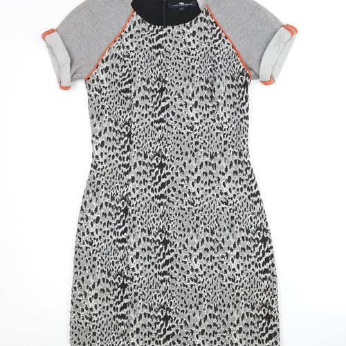 French Connection Women's Animal Print Shift Dress