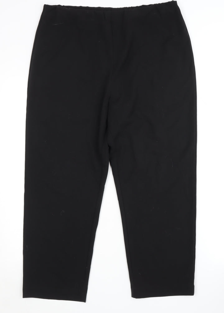 ISLE Women's Black Trousers Size 14
