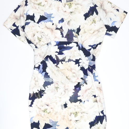 Phase Eight Women's Multicoloured Floral Dress, Size 12