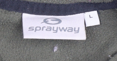 Sprayway Men's Green Pullover Sweatshirt - Large