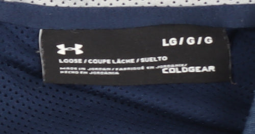 Under Armour Men's Blue L Hoodie Pullover Sportswear