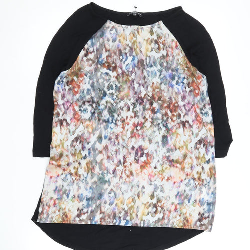 Warehouse Women's Multicoloured Tunic Blouse Size 10